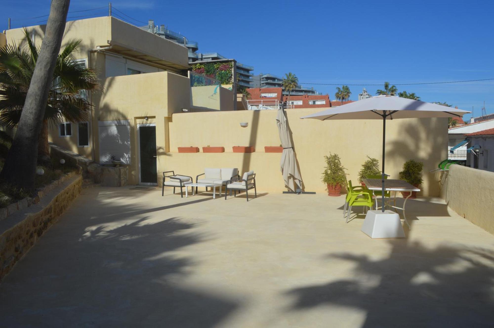 Excepcional Apartamento Loft A Pie De Playa En Chalet Roquetes Alicante Buitenkant foto