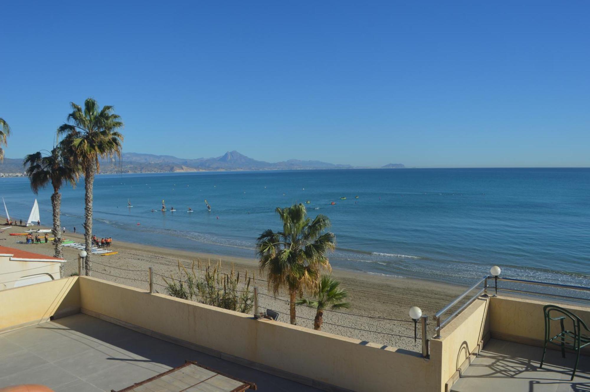 Excepcional Apartamento Loft A Pie De Playa En Chalet Roquetes Alicante Buitenkant foto