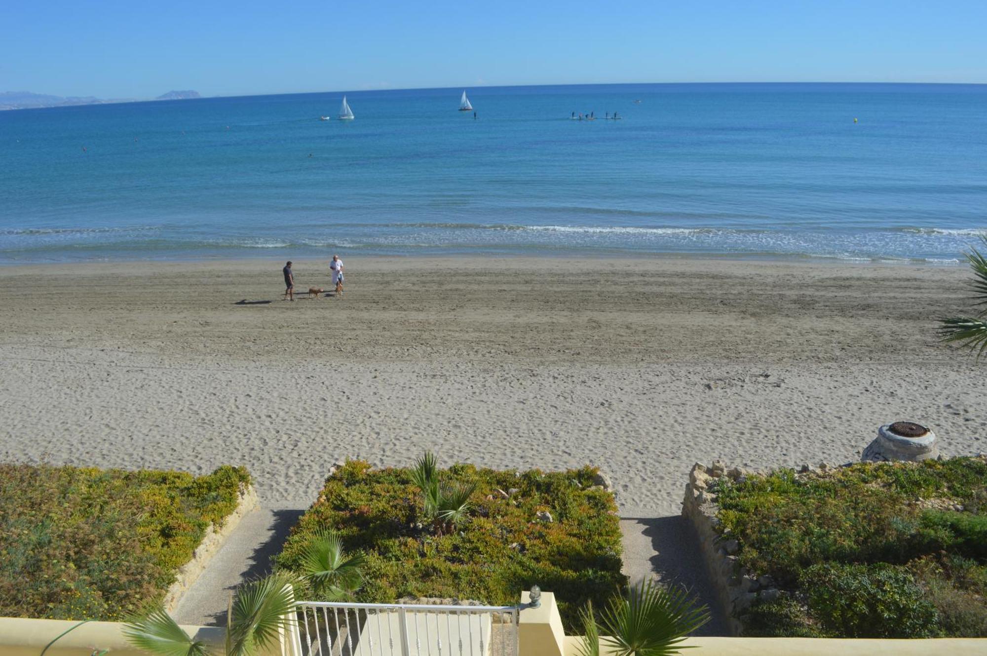 Excepcional Apartamento Loft A Pie De Playa En Chalet Roquetes Alicante Buitenkant foto
