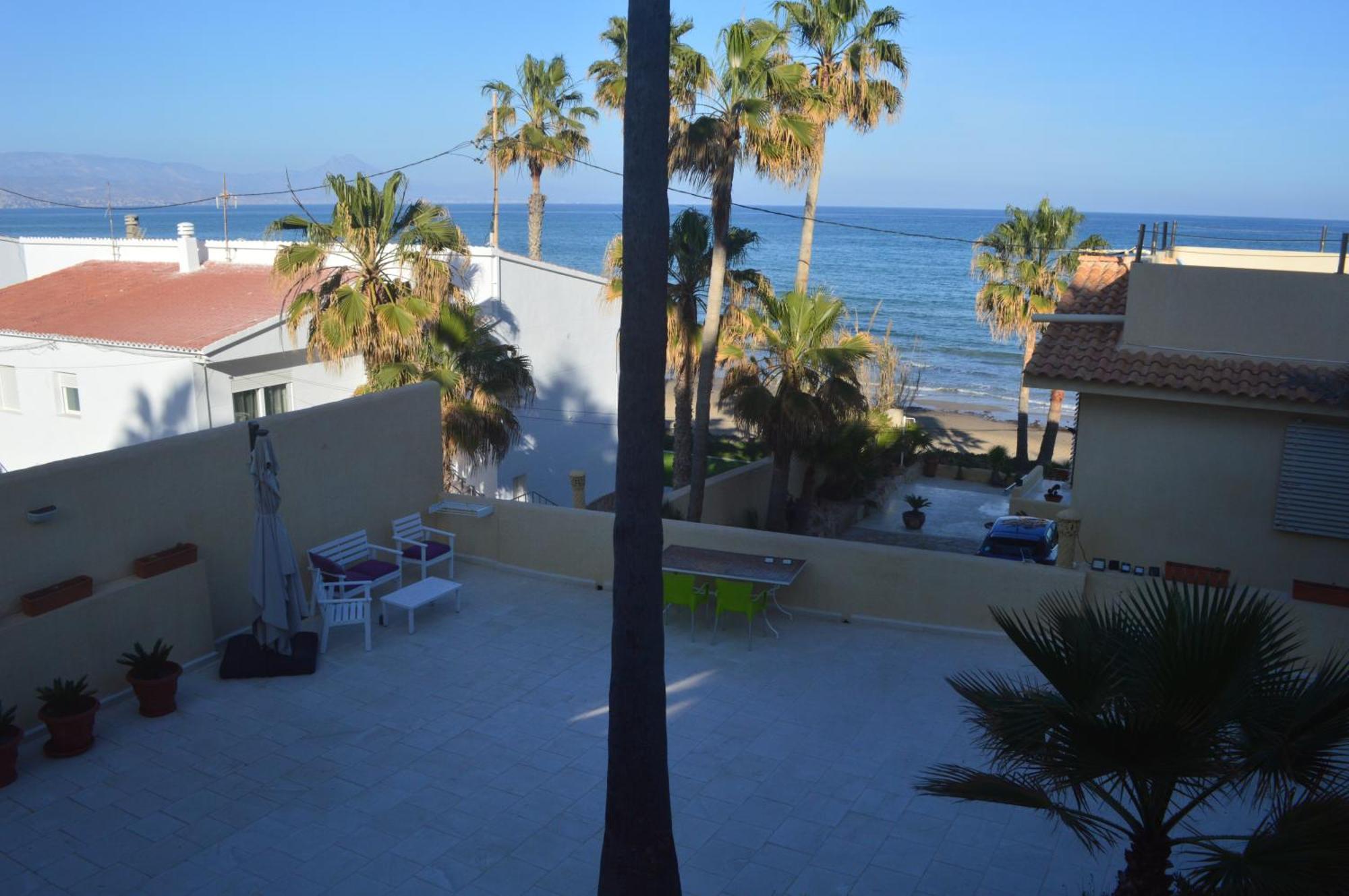 Excepcional Apartamento Loft A Pie De Playa En Chalet Roquetes Alicante Buitenkant foto